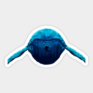 The Whale (Transparent) Sticker